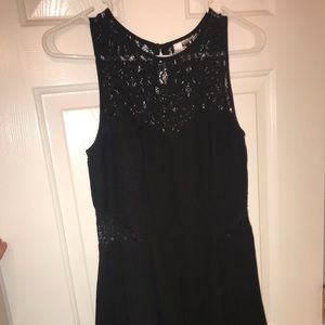 Black flowy dress